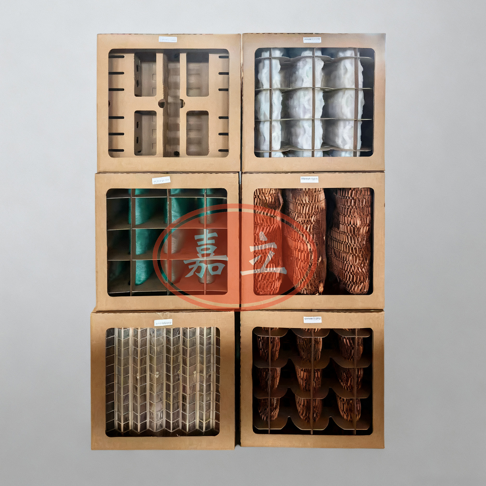 泰宁纸盒式漆雾过滤纸箱